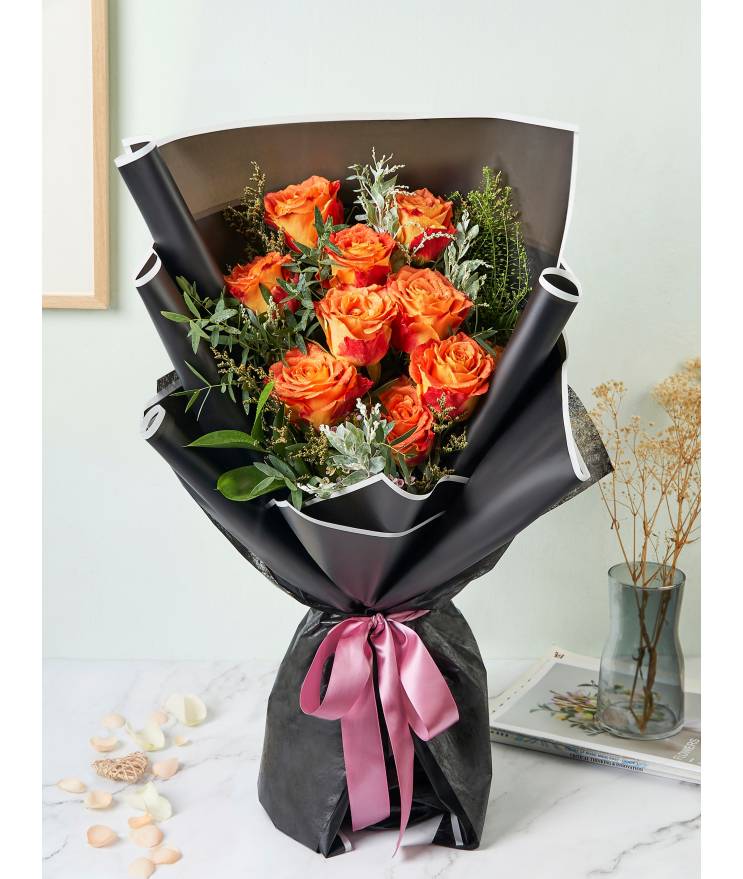 Zesty Vibrance Bouquet